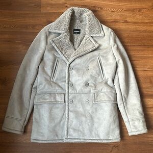 Express Men Double Breasted Jacket - Large